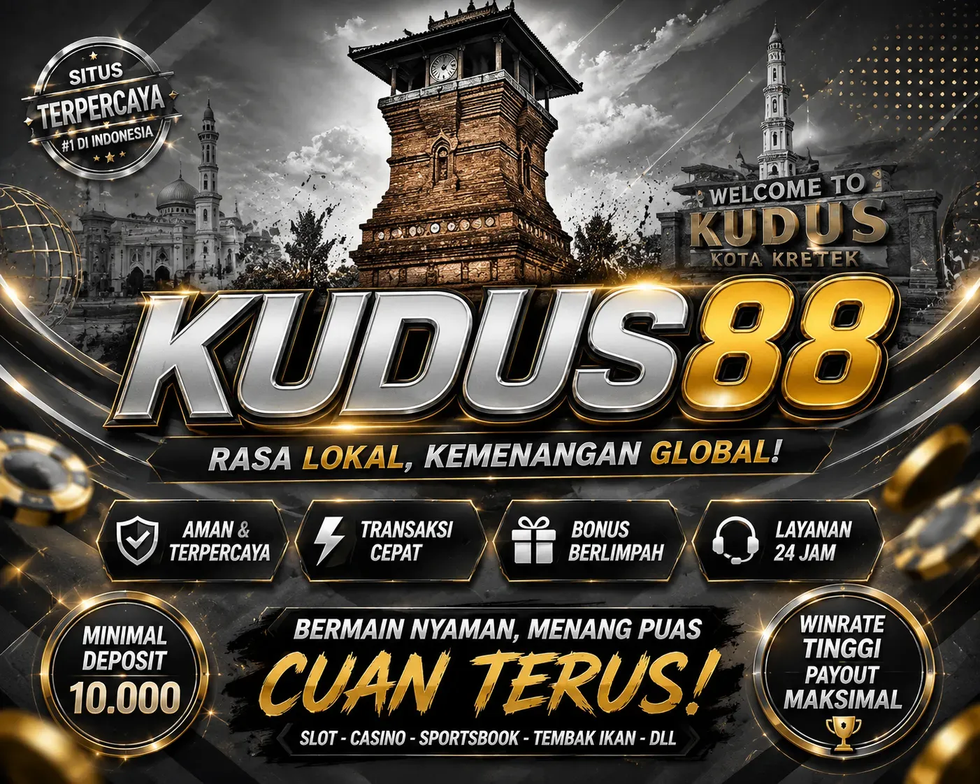 KUDUS88 Banner